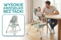 DZIECIĘCE KRZESEŁKO DO KARMIENIA KARMELEK 4W1 ZIELONE