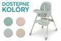 DZIECIĘCE KRZESEŁKO DO KARMIENIA KARMELEK 4W1 ZIELONE