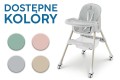 DZIECIĘCE KRZESEŁKO DO KARMIENIA KARMELEK 4W1 SZARE