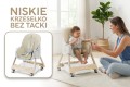 DZIECIĘCE KRZESEŁKO DO KARMIENIA KARMELEK 4W1 BEŻOWE