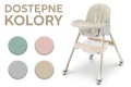 DZIECIĘCE KRZESEŁKO DO KARMIENIA KARMELEK 4W1 BEŻOWE