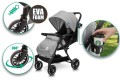 WÓZEK DZIECIĘCY SPACERÓWKA ORSETTO LUNA JASNOSZARY