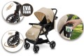 WÓZEK DZIECIĘCY SPACERÓWKA ORSETTO LUNA PIASKOWY