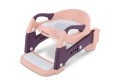 NAKŁADKA NA SEDES Z DRABINKĄ NOCNIK DLA DZIECI 3w1 ORSETTO RÓŻOWY