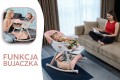 DZIECIĘCE KRZESEŁKO DO KARMIENIA BUJACZEK CIASTEK 6W1 RÓŻOWE