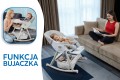 DZIECIĘCE KRZESEŁKO DO KARMIENIA BUJACZEK CIASTEK 6W1 SZARE