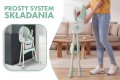 DZIECIĘCE KRZESEŁKO DO KARMIENIA BUJACZEK CIASTEK 6W1 ZIELONE