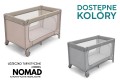 ŁÓŻECZKO TURYSTYCZNE NOMAD HARMONY AUTOMATYCZNIE SKŁADANE SZARE