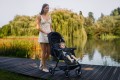 WÓZEK DZIECIĘCY SPACERÓWKA LITTLE RIDER SIENA CZARNY